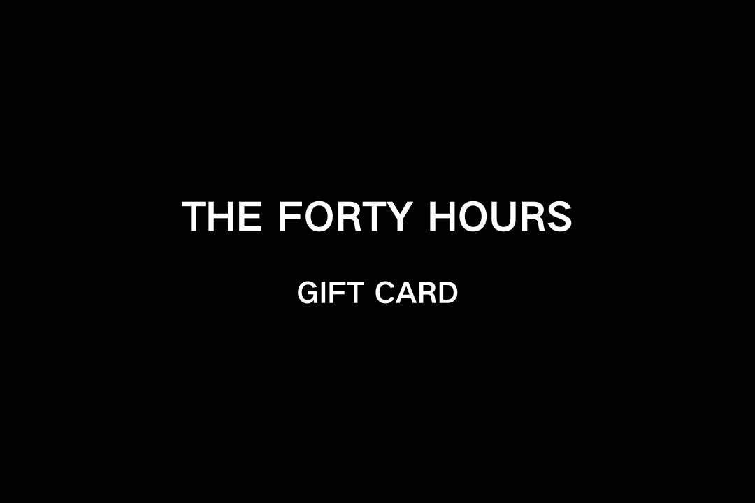 The Gift of Heritage — THE FORTY HOURS Digital Gift Card